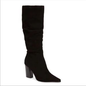 NEW Vince Camuto VC Derika2 Suede Leather Tall Heel Boots 8.5. Never worn-in box